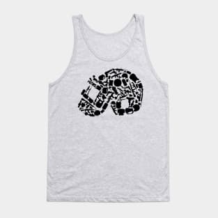 PUBG Helmet Tank Top